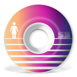 roue skateboard Girl Wheels (Jeu De 4) 53Mm Future Og Staple 101A