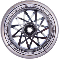 Roue trottinette STRIKER Zenue Series Clear Chrome 110mm