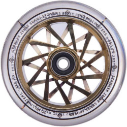 Roue trottinette STRIKER Zenue Series Clear Gold Chrome 110mm