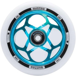 Roue trottinette LUCKY Quatro Bleu-vert 110mm