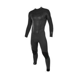 Combinaison intégrale SOORUZ Fighter 3/2 Back zip Black
