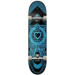 Skate BLUEPRINT Home Heart Bleu/Noir 7.75