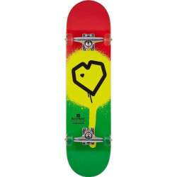 Skate BLUEPRINT Spray Heart V2 Rasta 8.0