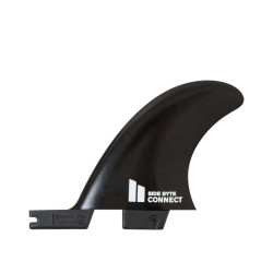 FCS II Connect Glass Flex Black SMall Quad Rear Side Byte