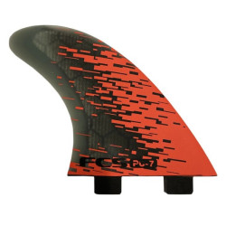 FCS PC-7 Orange Smoke Tri retail fin PC07-147-00-R