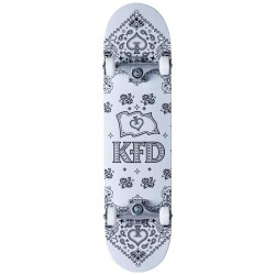 Skate KFD Bandana Blanc 8.0