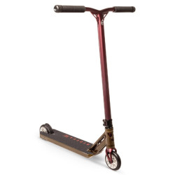 Trottinette freestyle custom TRIAD Park Bronze/Red 4.7"x19.5"