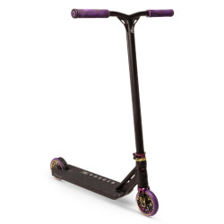 Trottinette freestyle custom TRIAD Park Black/Purple/Yellow 4.7"x19.5"