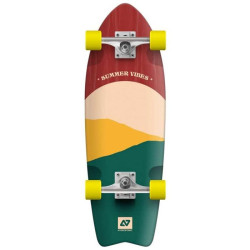 Skate cruiser HYDROPONIC Fish Sun Red 28.0