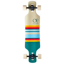 Skate longboard OCEAN PACIFIC Swell Bleu-vert 36