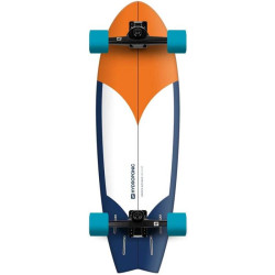 Surf skate HYDROPONIC Fish Radikal Orange / Navy 31.5