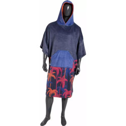 Poncho MADNESS Adult Navy Palm FC