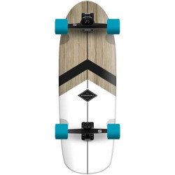 Surf skate HYDROPONIC Rounded White 30
