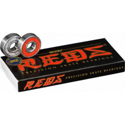 Roulements BONES Roulements Jeu De 8 Reds