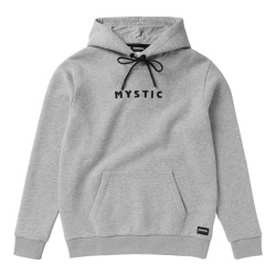Brand Hood Sweat - Light Grey Melee - Mystic