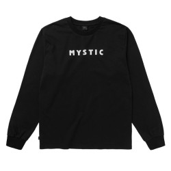 Brand L/S Tee - Black Mystic