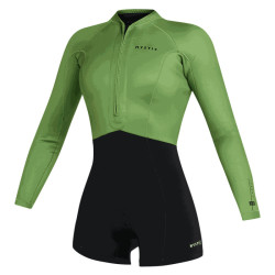 Lunar Longarm Shorty 2/2mm Fzip Women Mystic