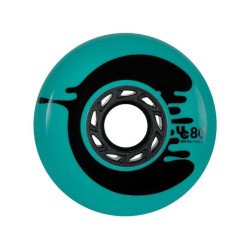 Roues roller UNDERCOVER Cosmic Roche Teal 80/86A (pack de 4)