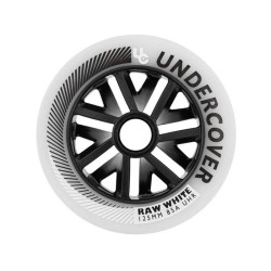 Roues roller UNDERCOVER Raw 125/85A White (pack de 6)