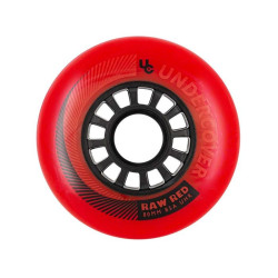 Roues roller UNDERCOVER Raw 80/85A Red (pack de 4)