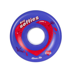 Roues roller CHAYA Big Softie`s Clear Purple
