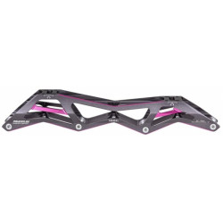 Platines roller POWERSLIDE 3X4 12.8/3x110/1x100 Titanium Pink 195