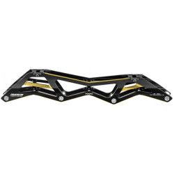 Platines roller POWERSLIDE 3X4 12.8/3x110/1x100 Black Gold 195