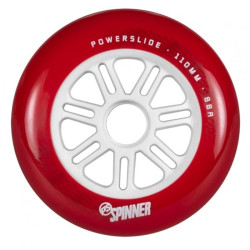 Roues roller POWERSLIDE Spinner 110/88A Red 3-pack