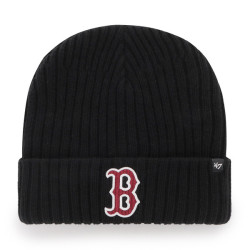 47 BEANIE MLB BOSTON RED SOX THICK CORD LOGO BLACK
