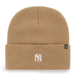 47 BEANIE MLB NEW YORK YANKEES BASE RUNNER CAMEL