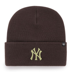 47 BEANIE MLB NEW YORK YANKEES HAYMAKER BROWN2