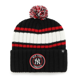 47 BEANIE MLB NEW YORK YANKEES PLATEAU BLACK