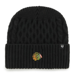 47 BEANIE NHL CHICAGO BLACKHAWKS DRUMCLIFFE BLACK