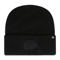 47 BEANIE NHL CHICAGO BLACKHAWKS HAYMAKER BLACK1