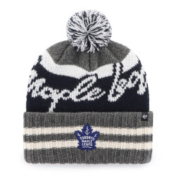 47 BEANIE NHL TORONTO MAPLE LEAFS HYPERBOLIC CHARCOAL