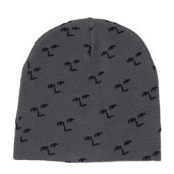NONSENSE BEANIE FACE OFF GREY
