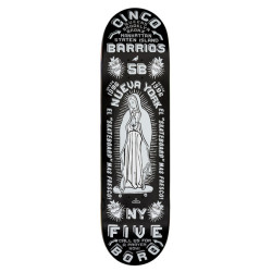 5BORO DECK CINCO BARRIOS BLACK 8.75