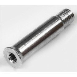 Visserie roller POWERSLIDE AL Single Axle for brake Hex M4 thread 37mm/8mm