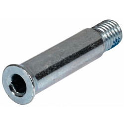 Visserie roller POWERSLIDE Steel Single Axle Hex 36mm/8mm - 8 Pack