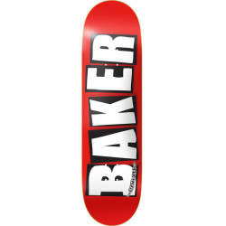 BAKER DECK BRAND LOGO WHITE 7.3 X 29.5