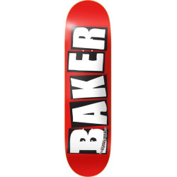 BAKER DECK BRAND LOGO WHITE 7.56 X 31.25
