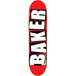 BAKER DECK BRAND LOGO WHITE 8.25 X 31.75