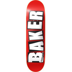 BAKER DECK BRAND LOGO WHITE 8.5 X 32