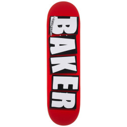 BAKER DECK BRAND LOGO WHITE 8.6 X 32.25