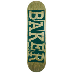 BAKER DECK RIBBON TP GRN VENEER 8.5 X 32
