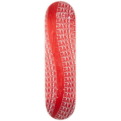 BAKER DECK WAVY JC RED 8.125 X 31.5
