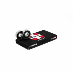 Roulements skate MOSAIC Swiss Silver Black