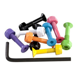 Visserie ENUFF SKATEBOARDS Bolt Sets Coloured