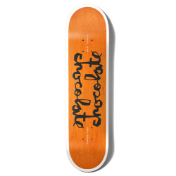 CHOCOLATE DECK ROBERTS TWIN CHUNK ORANGE 8.25 X 31.875