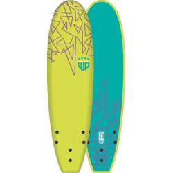 Planche de surf mousse WAVE POWER Softy EPS 6´0 Lime/Teal